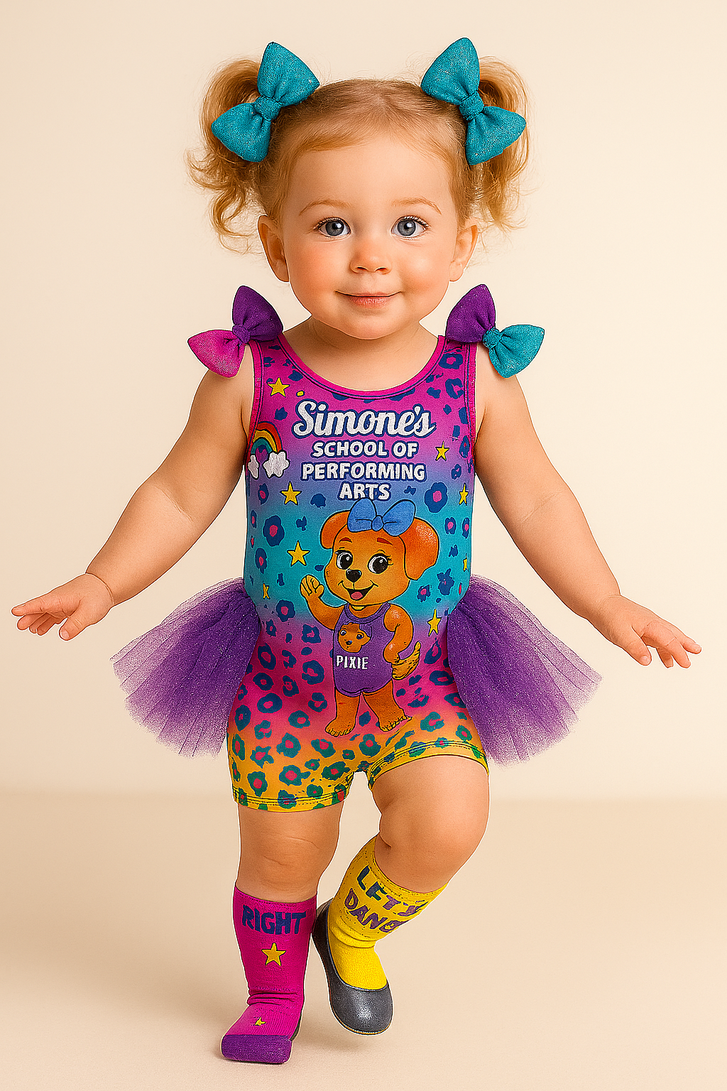 Preschool kids in Lil Ballet class at Simone's School of Performing Arts in Berkeley Vale, smiling and loving the class.