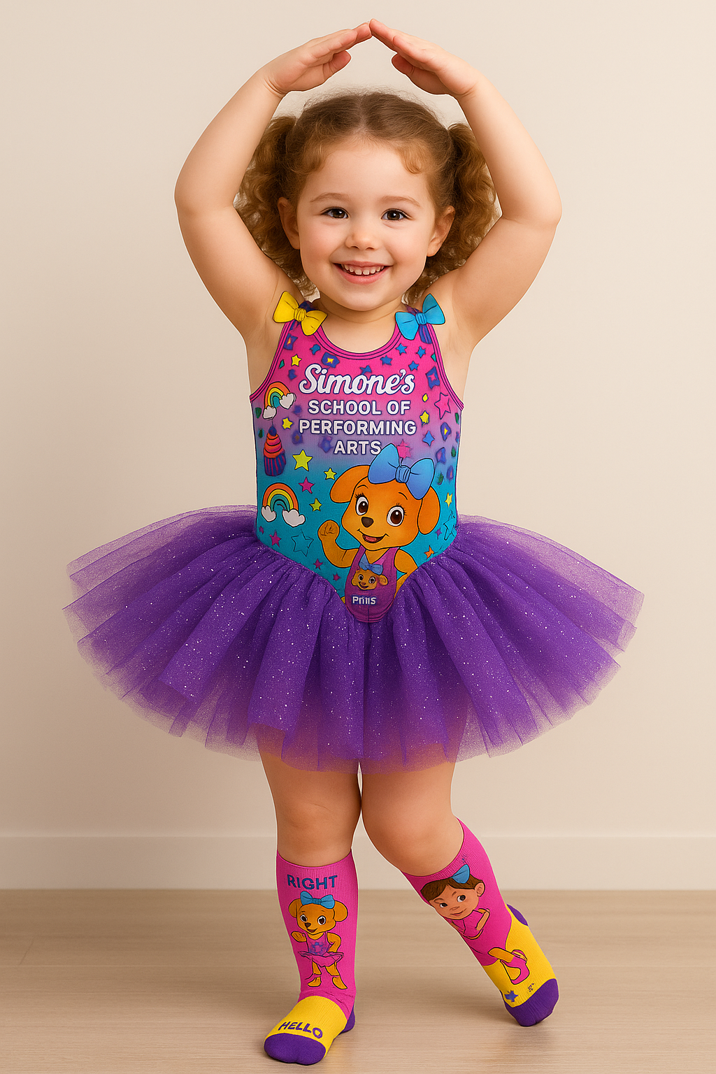 Lil Ballet students loving their class at Simone's School of Performing Arts in Berkeley Vale.