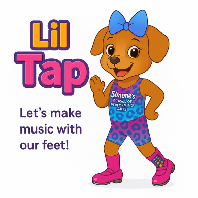 Preschool students loving their Lil Tap class at Simone's School of Performing Arts in Berkeley Vale, enjoying tap dance for kids.
