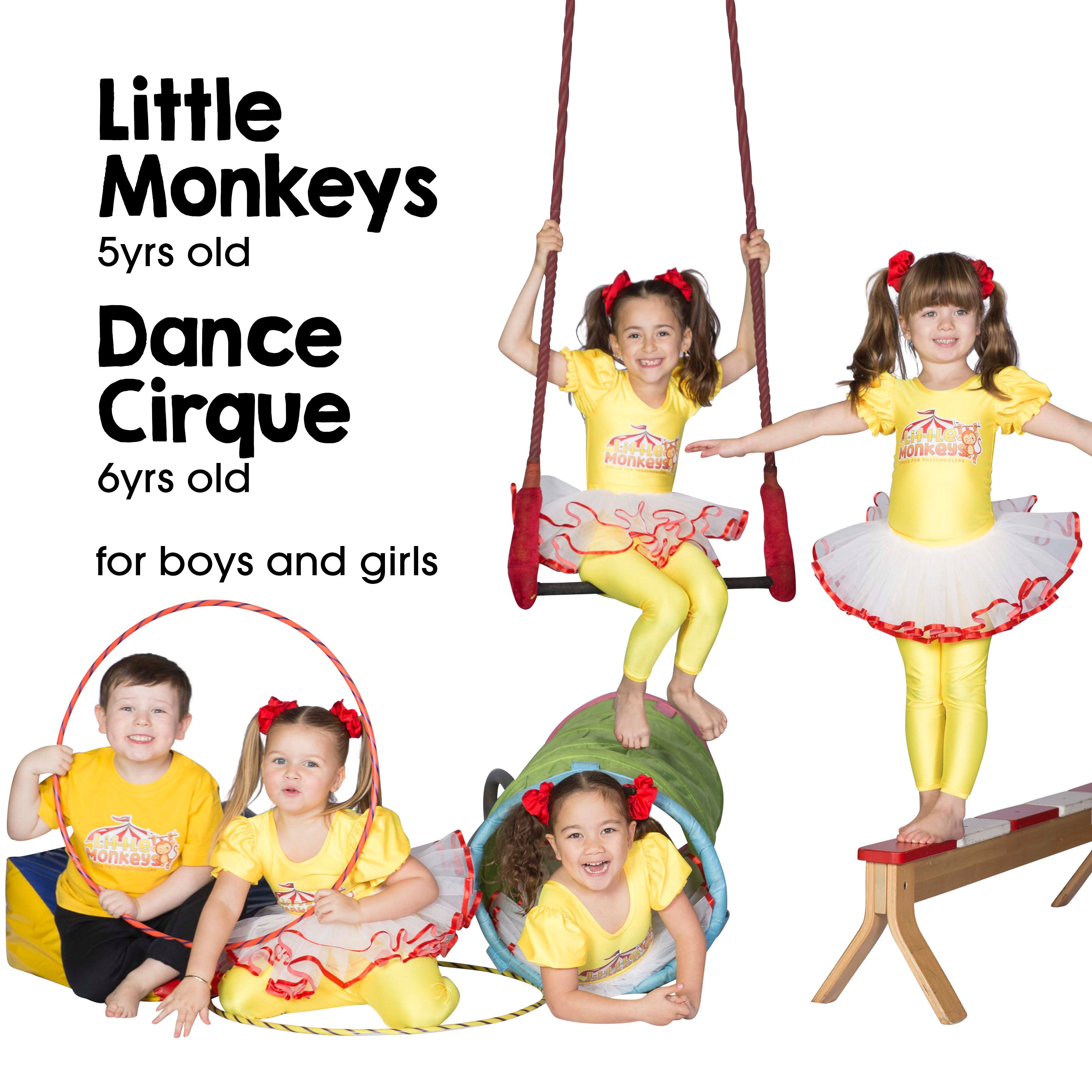 Kids aged 5-6 loving their circus class at Simone's School of Performing Arts in Berkeley Vale, enjoying fun and engaging circus activities